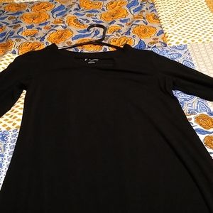 Art Class Black Long Sleeve Dress (Kids 10-12)